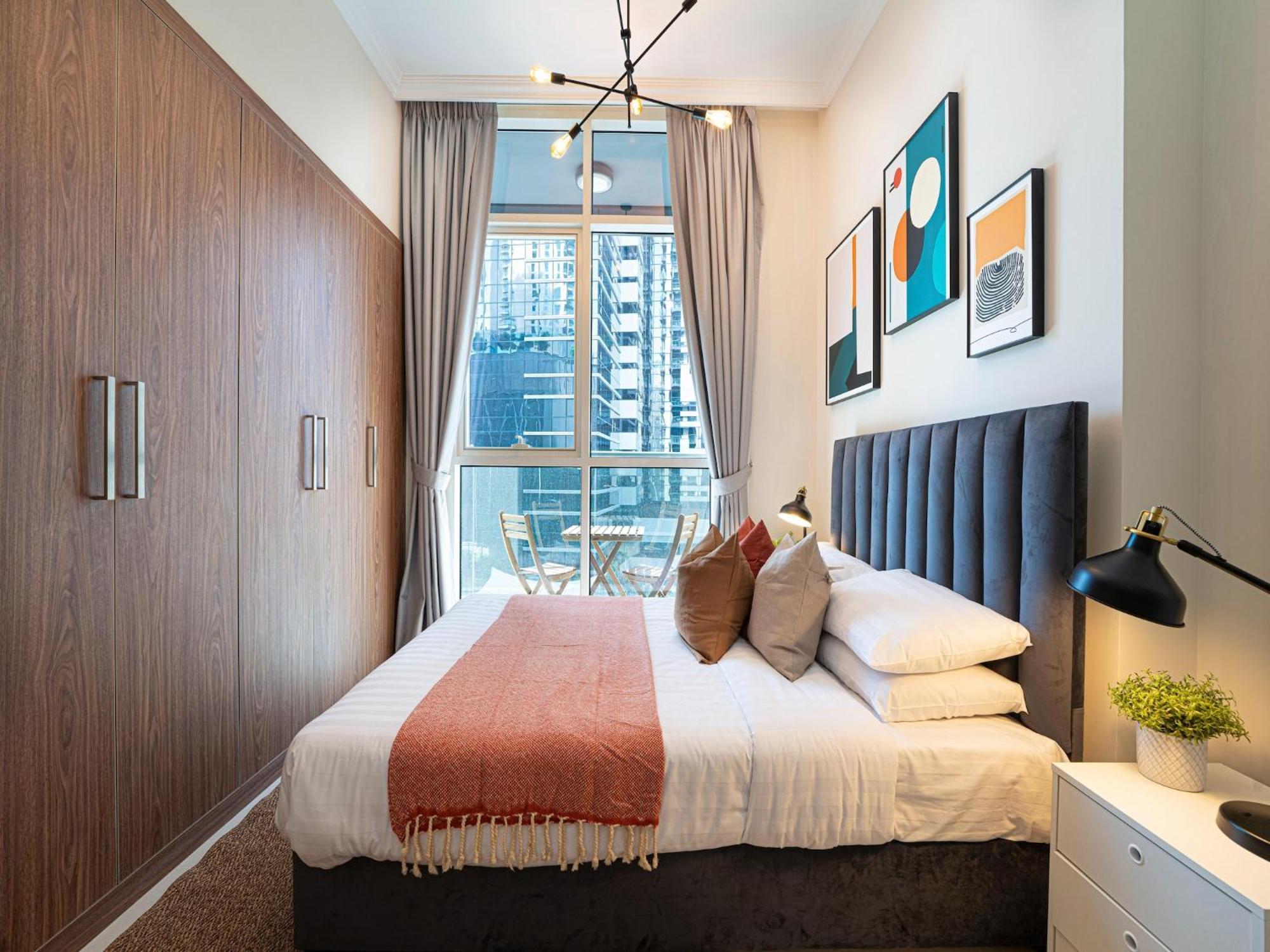 Luxe Apartments Near Dubai Mall Burj Khalifa Pool Gym Parking Exterior foto